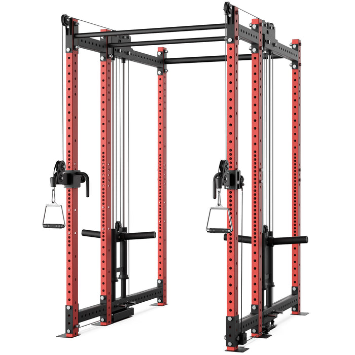 Synergee 2300 Series Power Cage with Plate Loaded Cable Cross Overs