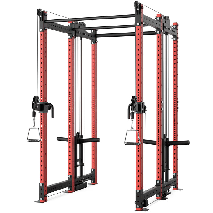 Synergee 2300 Series Power Cage with Plate Loaded Cable Cross Overs