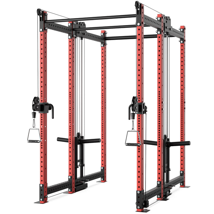 Synergee 2300 Series Power Cage with Plate Loaded Cable Cross Overs