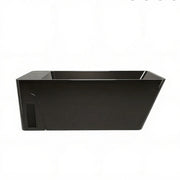 Orivon Frost cold plunge tub, Black, front view
