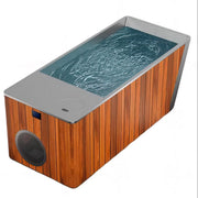 Orivon Frost cold plunge tub, Metallic
