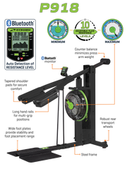 Dynamic Fluid Fitness P918 feature overview