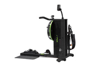Dynamic Fluid Fitness P928, side view with accessory rack
