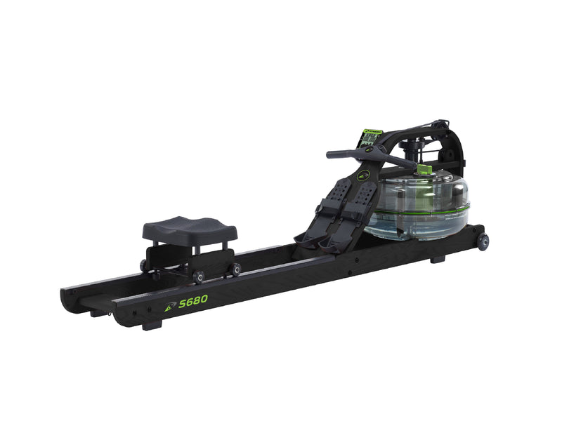 Dynamic Fluid Fitness S680 Timber rower, detail