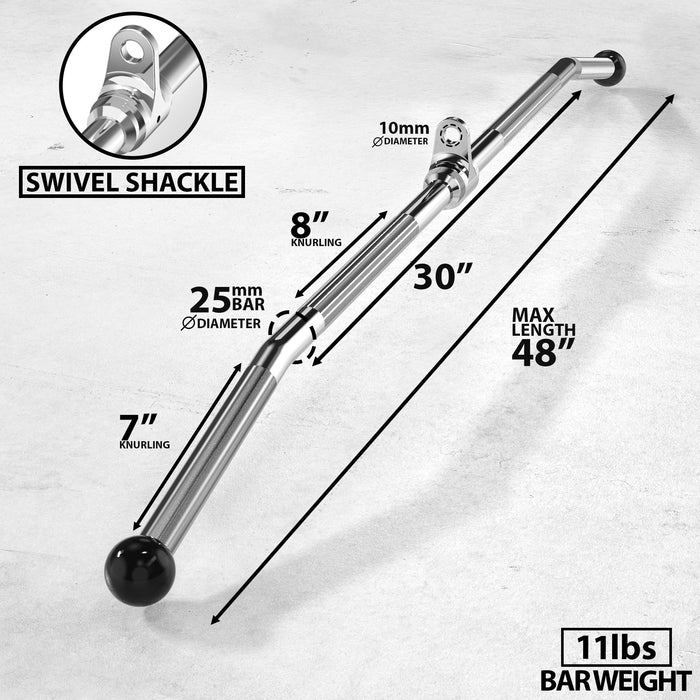 Synergee Lat Bar Cable Attachment