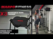 Marpo X8 mountable rope trainer in use